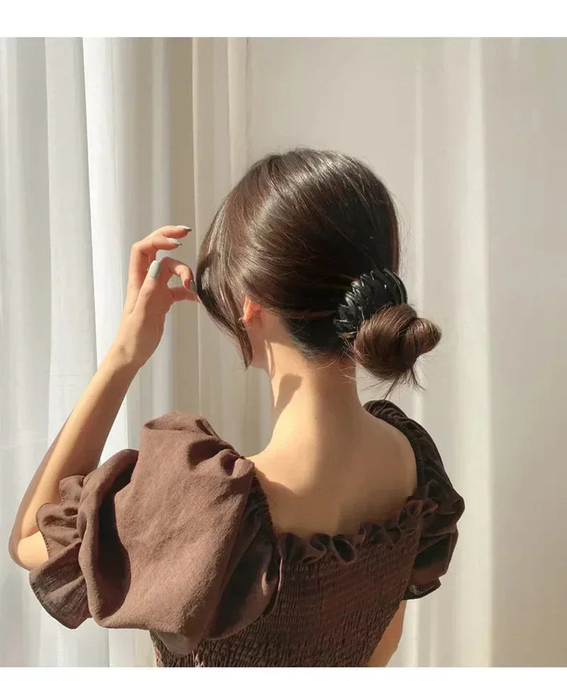 Bird Nest Shaped Ponytail Hair Clip β Magic Lazy Braider Hairpin for Women